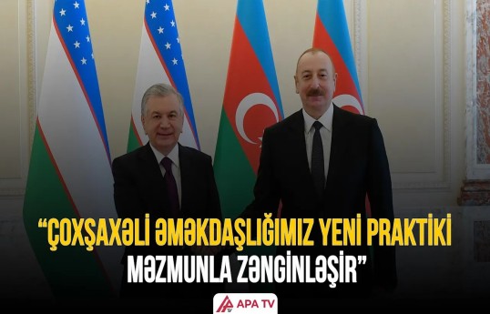 Prezident İlham Əliyev Şavkat Mirziyoyevi təbrik edib
                                                