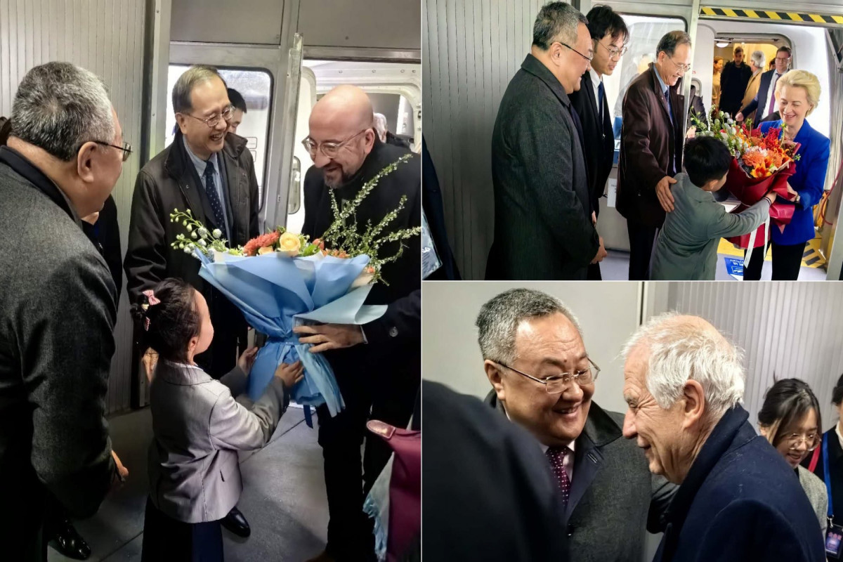 رهبران اتحادیه اروپا از چین بازدید کردند