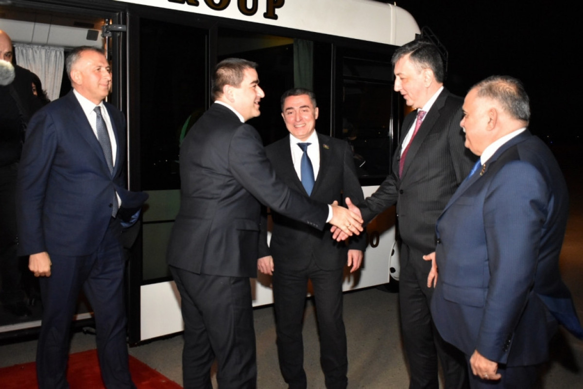 سفر رسمی رئیس پارلمان گرجستان به آذربایجان - عکس 