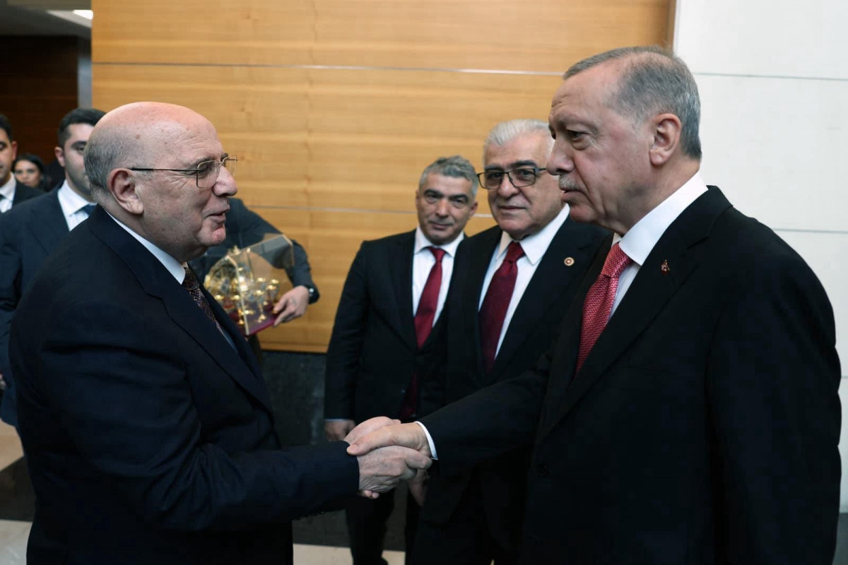اردوغان با اعضای گروه دوستی بین پارلمانی آذربایجان و ترکیه دیدار کرد