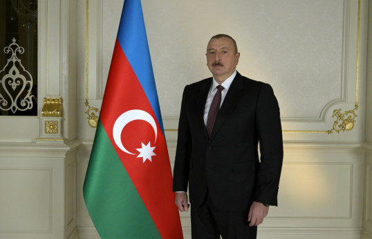 رئیس جمهور: امروز پرچم آذربایجان در کل منطقه قره باغ در اهتزاز است، این یک رویداد تاریخی بزرگ است