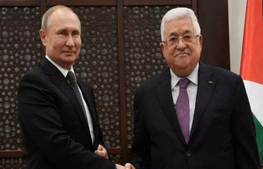 گفتگوی پوتین با محمود عباس درباره وضعیت خاورمیانه