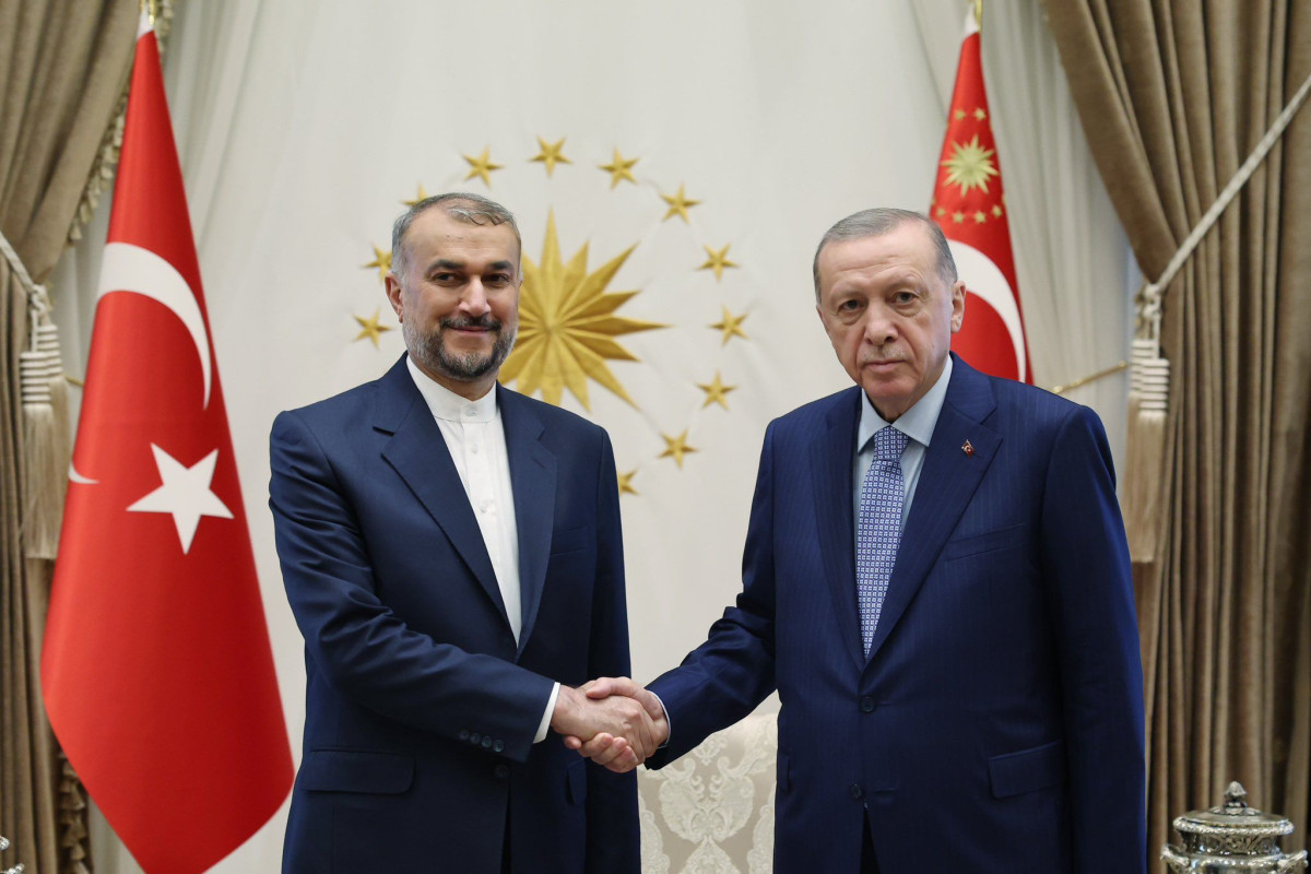 اردوغان از وزیر امور خارجه ایران استقبال کرد