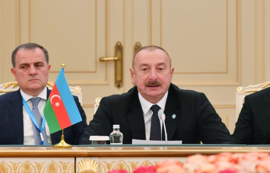 رئیس جمهور الهام علی اف: آذربایجان بیش از ۲۰ میلیارد دلار در اقتصاد کشورهای ترک سرمایه گذاری کرده است