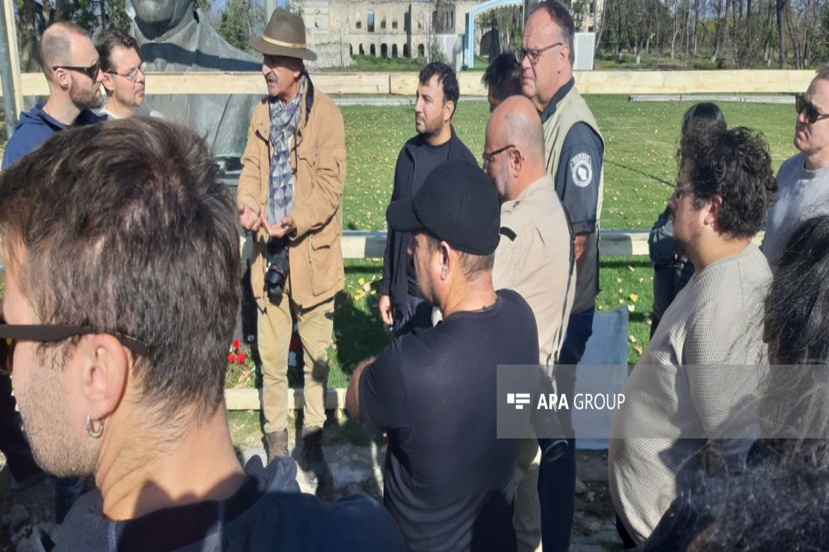 سفر جهانگردان بین المللی به شوشا آغاز شد