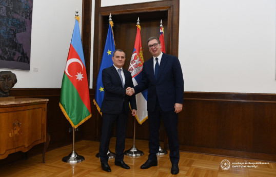 رئیس جمهور صربستان جیحون بایراموف را پذیرفت