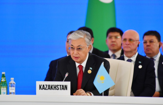 توکایف: ما از آذربایجان به خاطر مشارکتش در همکاری بین اقتصاد کشورهای آسیای مرکزی و قفقاز جنوبی تشکر می کنیم