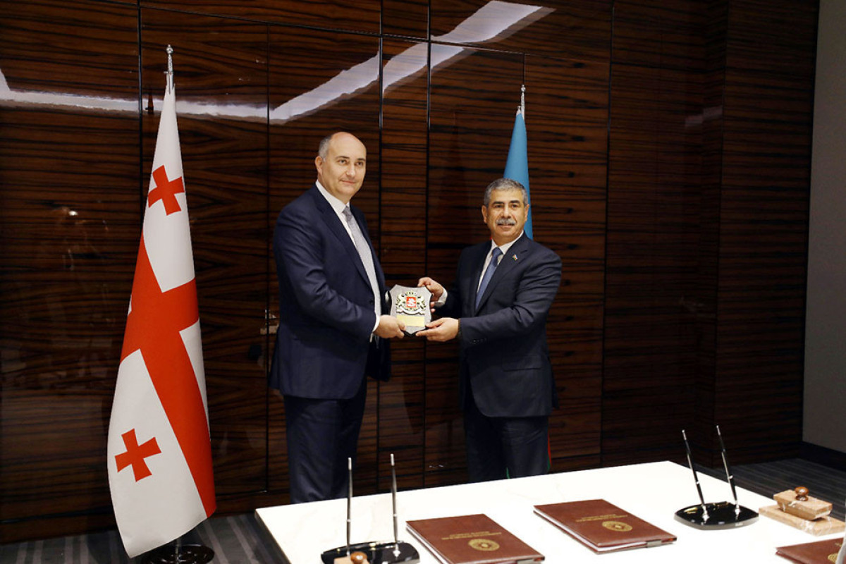 طرح همکاری نظامی بین آذربایجان و گرجستان امضا شد