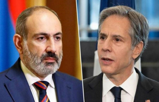 گفتگوی تلفنی بلینکن با پاشینیان
