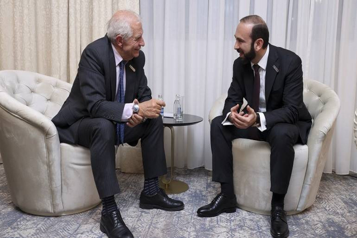 جوزف بورل با میرزویان درباره صلح در قفقاز جنوبی گفتگو کرد