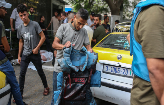 دست کم ۱۱ خبرنگار در نوار غزه کشته شدند