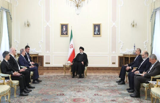 دیدار جیحون بایراموف با رئیس جمهور ایران- به روز رسانی 