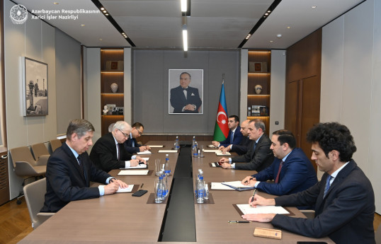 جیحون بایراموف در دیدار با خوایف؛ شانس واقعی برای پیمان صلح با ارمنستان وجود دارد