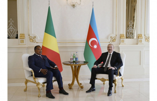 روسای جمهور آذربایجان و کنگو با یکدیگر دیدار کردند - به روز رسانی 