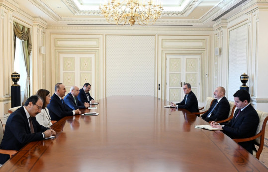 رئیس جمهور آذربایجان با مولود چاووش اوغلو دیدار کرد