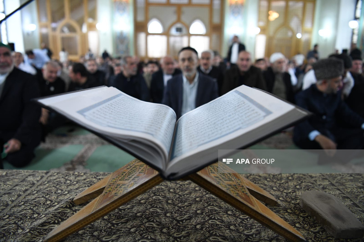 نماز عید فطر در آذربایجان اقامه شد - عکس 