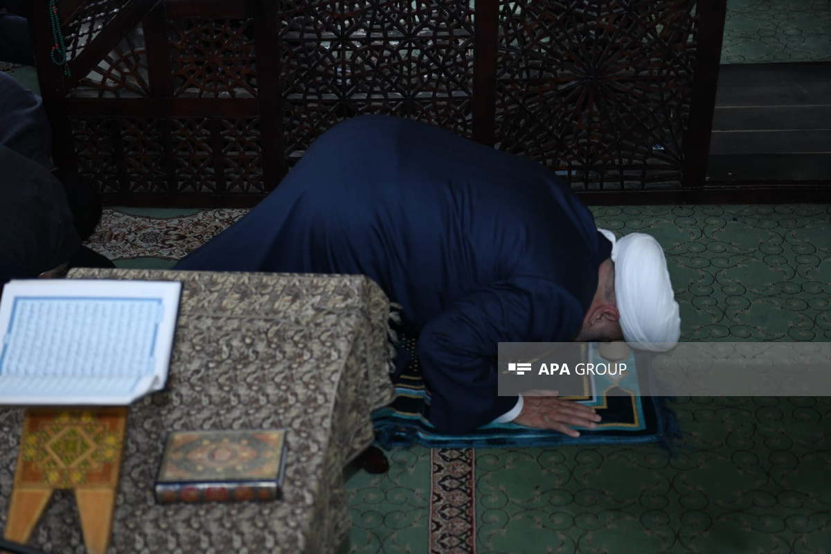 نماز عید فطر در آذربایجان اقامه شد - عکس 