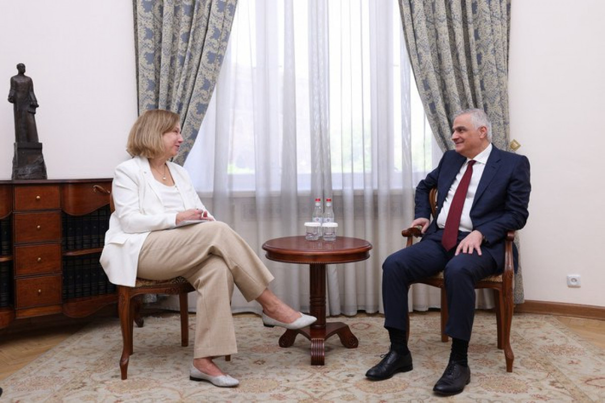 معاون پاشینیان با سفیر آمریکا درباره مسائل مربوط به تحدید حدود گفت وگو کرد
