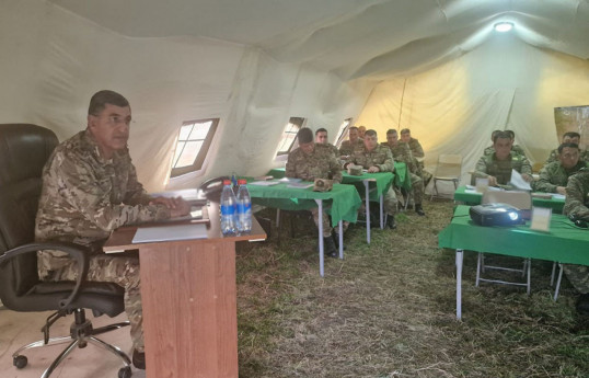 ررزمایش فرماندهی ارتش آذربایجان پایان یافت