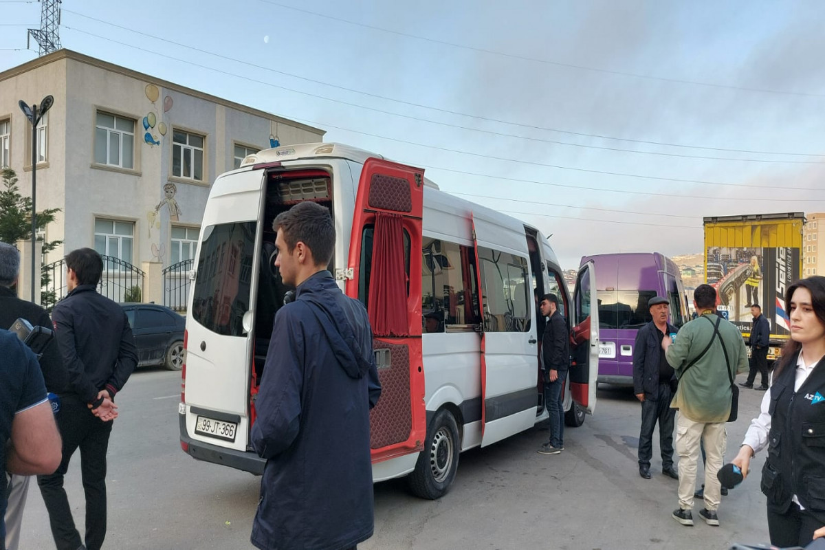 کاروان بعدی به شهر فضولی منتقل شد - عکس 