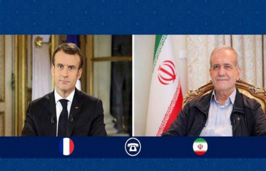 روسای جمهور فرانسه و ایران در مورد وضعیت منطقه گفتگو کردند