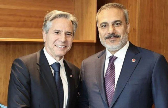 گفتگوی تلفنی هاکان فیدان با بلینکن