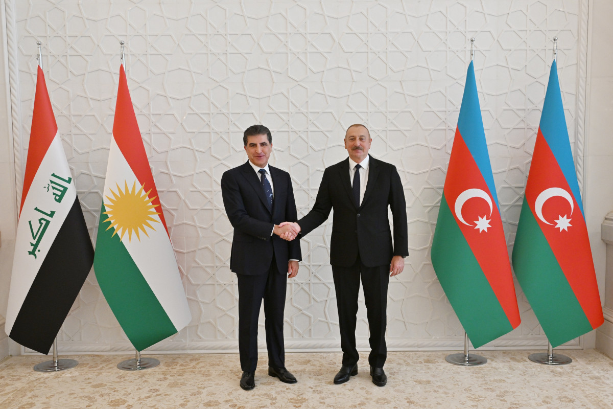 نچیروان بارزانی با رئیس جمهور آذربایجان تماس گرفت