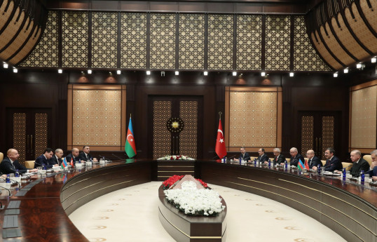 دیدار روسای جمهور آذربایجان و ترکیه دیدار با هیات همراه - به روز رسانی 