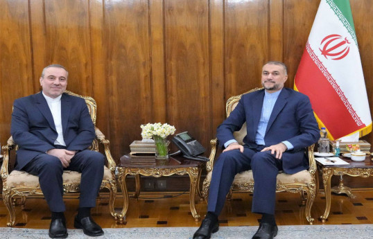 وزیر امور خارجه ایران با سرکنسول تازه منصوب شده در نخجوان دیدار کرد - عکس 