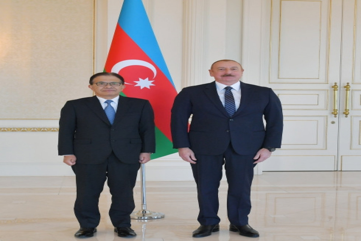 رئیس جمهور استوارنامه سفیر جدید ژاپن را پذیرفت