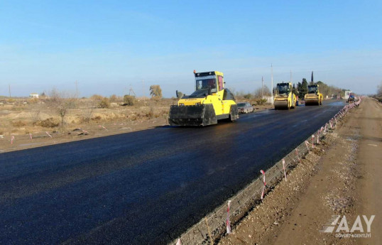 عملیات بازسازی بزرگراه اَلَت - آستارا - ایران ادامه دارد - عکس 