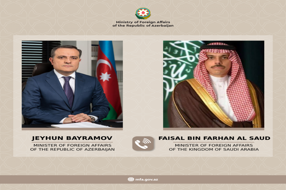 جیحون بایراموف با وزیر امور خارجه عربستان سعودی تلفنی گفتگو کرد