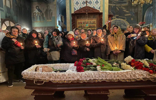 الکسی ناوالنی به خاک سپرده شد