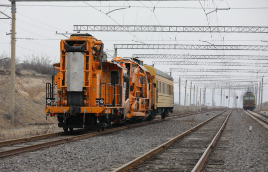 راه آهن آذربایجان: خط آهن مدرن باکو - تفلیس - قارس در حال اتمام است - عکس 