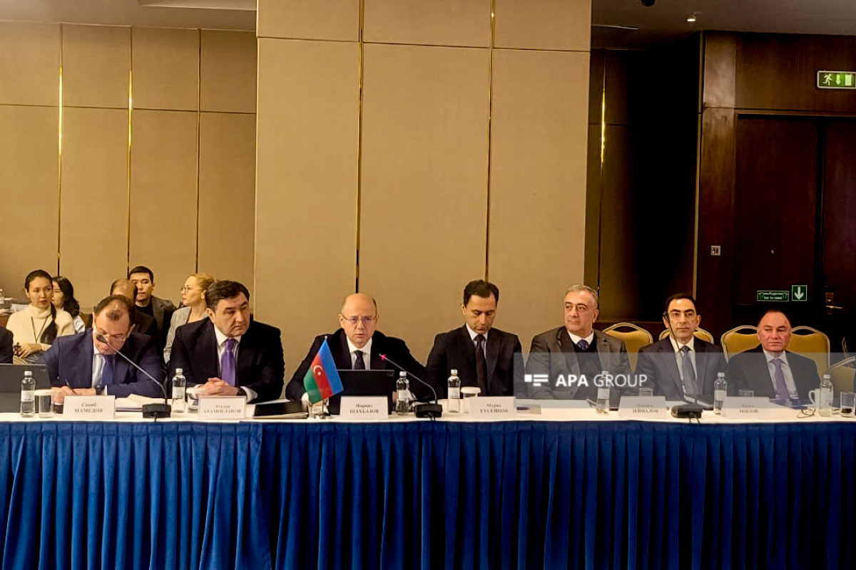 بیستمین نشست کمیسیون مشترک بین دولتی آذربایجان و قزاقستان در آستانه برگزار شد