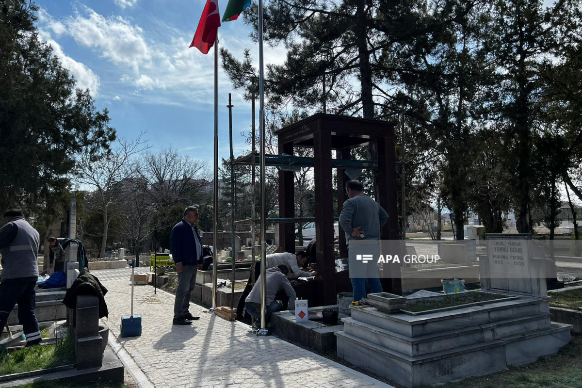 مرمت آرامگاه محمد امین رسول زاده به پایان رسید - عکس 