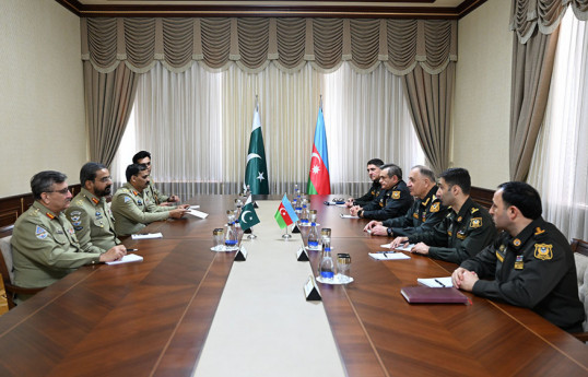 همکاری نظامی جمهوری آذربایجان و پاکستان مورد بحث و بررسی قرار گرفت