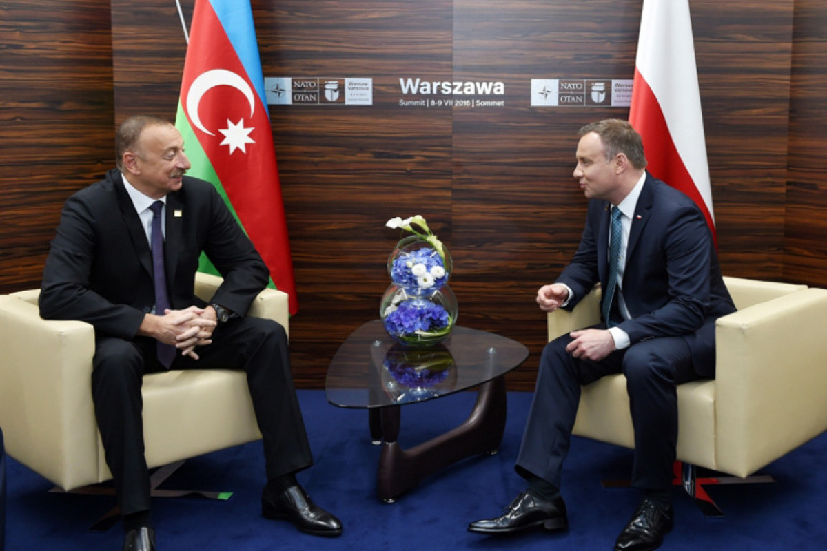 رئیس جمهور آذربایجان: ما از موضع لهستان در پوشش قفقاز جنوبی بسیار قدردانی می کنیم