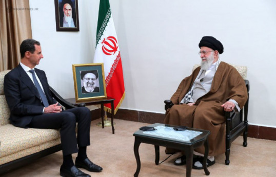 خامنه ای بشار اسد را پذیرفت