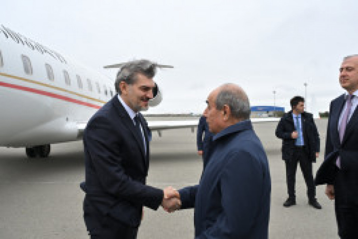 رئیس جمهور گرجستان برای سفر رسمی وارد آذربایجان شد