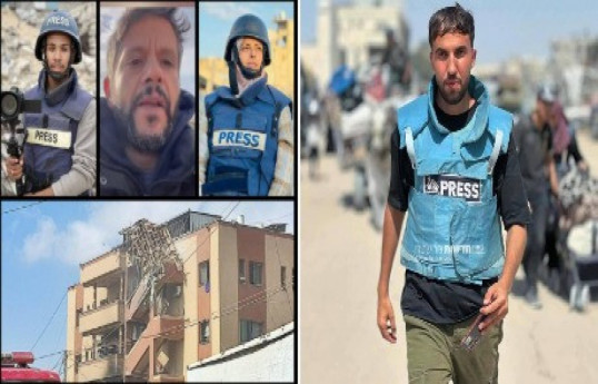 در حملات اسرائیل به غزه ۱۵ نفر از جمله چهار روزنامه‌نگار کشته شدند