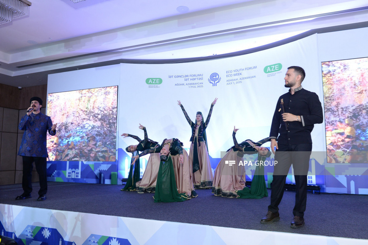 مجمع جوانان سازمان همکاری اقتصادی در آغدام آغاز به کار کرد - تصاویر