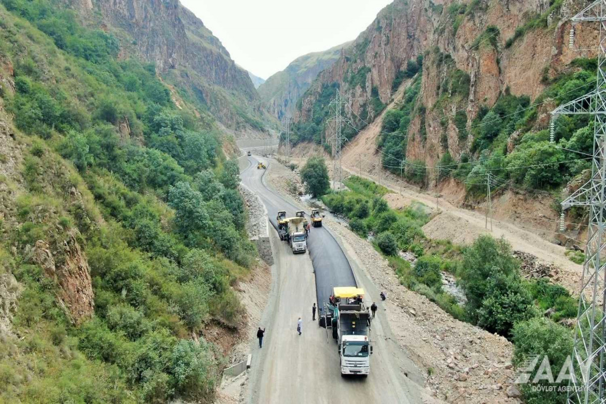 پیشرفت ۸۵ درصدی در ساخت بزرگراه توغانالی–کلبجر–ایستی‌سو – تصاویر 