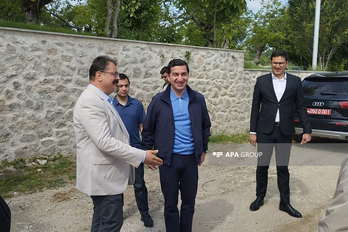 سفر نمایندگان هیئت دیپلماتیک به شوشا آغاز شد - تصاویر 