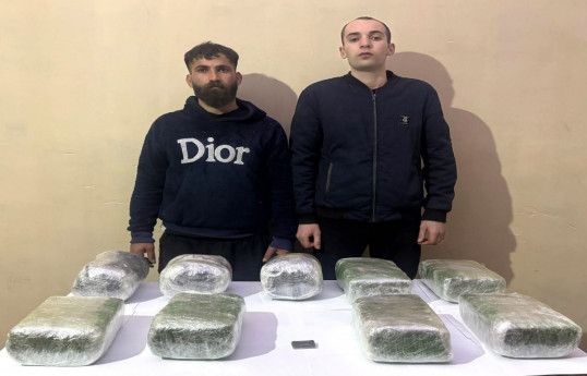 از انتقال مقادیر زیادی مواد مخدر از ایران به آذربایجان جلوگیری شد