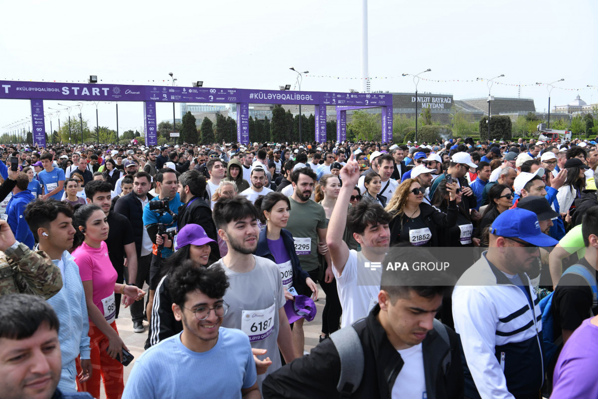 ماراتن باکو ۲۰۲۵ آغاز شد - گزارش تصویری 