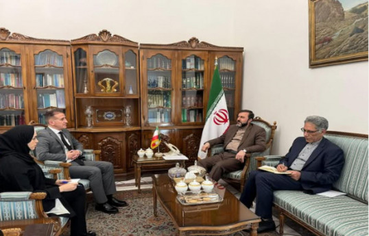 سفیر آذربایجان در تهران با معاون وزیر امور خارجه ایران دیدار و درباره روابط دوجانبه گفتگو کرد