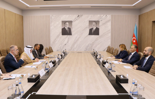 رشاد نبی اف با رئیس گروه بانک توسعه اسلامی دیدار کرد