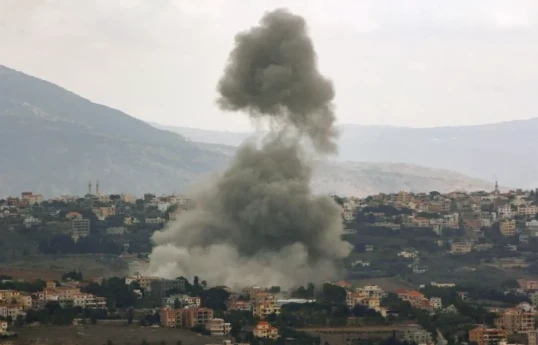حملات هوایی اسرائیل به مواضع حزب‌الله در لبنان