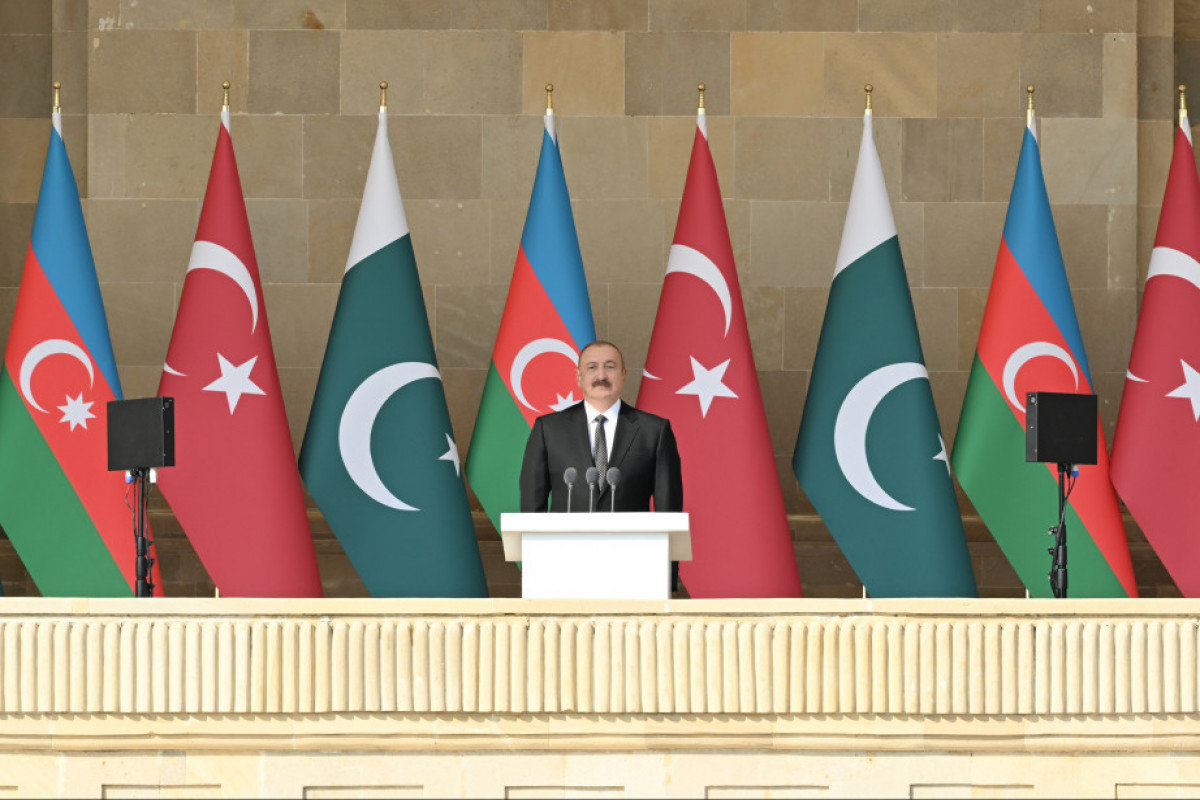 رئیس جمهور: شرکت سربازان ترکیه در رژه نظامی امروز، جلوه دیگری از وحدت ماست
